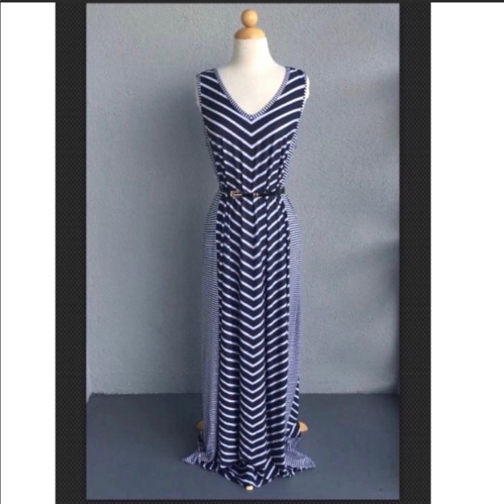 Style & Co Gray Stretchy Dress Size XL